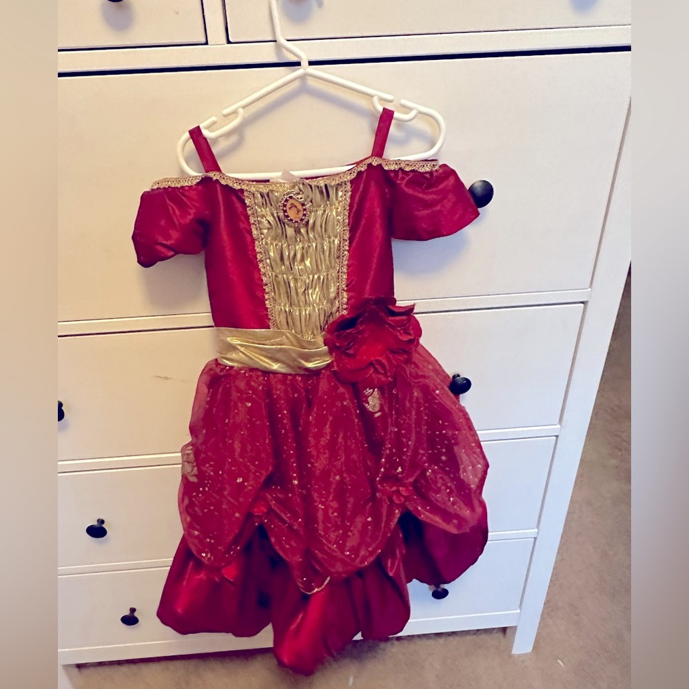 Disney bell Christmas scene dress